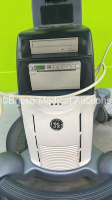 GE Logiq S8 Flat Screen Ultrasound Scanner Ref 5418099 *S/N 189162SU1* **Mfd 2012-07** Software Version R2 Software Revision 3.0 with 2 x Transducer / ProbeS (S4-10-D Ref 5394804 *Mfd 2013* / C1-5 Ref 5261135 *Mfd 2016*) (Powers Up) ***IR024*** - 4