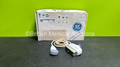 GE AB2-7-D Ultrasound Transducer / Probe *Mfd - Aug 2010* in Box (Untested)