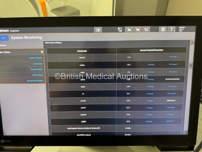 Carestream OnSIght 3D Extremity System Model CBCT-EXTR with PC Unit, Software, Chair, Phantoms and Accessories *S/N2397* **Mfd 12/2016** ***Q1024*** - 25