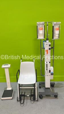 Mixed Lot Including Smiths Level 1 H-1200 Fluid Warmer, 1 x Seca Chair Scale and 1 x Seca Stand Scale