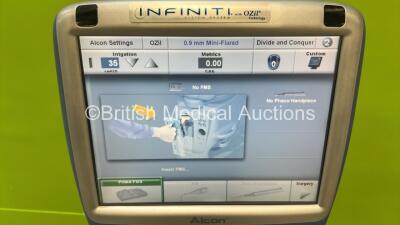 Alcon Infiniti Vision System Ref 210-0000-519 REL_03.02 with Footswitch (Powers Up) *S/N 1303288501X* **Mfd 2013** ***IR035*** - 9