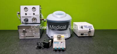 Mixed Lot Including 1 x NTC Pneuchange, 1 x Valve Driver, 1 x IBS Fireboy plus, 1 x Fiber-Lite MI-150 High Intensity Illuminator and 1 x aCOLyte Colony Counter Unit *Asset 16617 / 16605 / 16598 / 16614 / 16607*