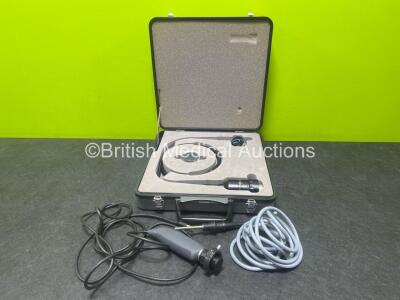 Olympus EVIS OVC-200 Fibre to Video Convertor In Case, 1 x Xion USB Camera Head, 1 x Fibre Optic Light Guides *106007*