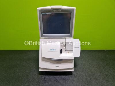 Siemens RAPIDPoint 500 Blood Gas System Ref 05293926 *Mfd-2018* (Powers Up) *HDD Removed*