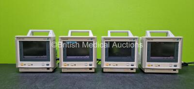 4 x Philips M3046A Patient Monitors (All Power Up and 1 x Damaged Case - See Photos)