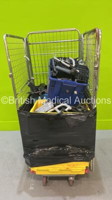 Job Lot of Wheelchair Footrests (Cage Not Included)