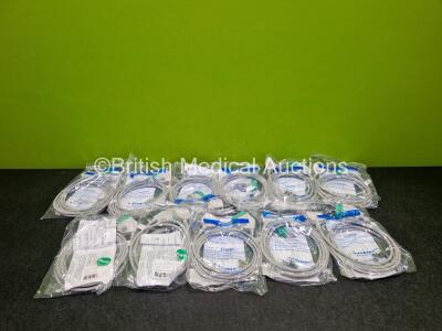 11 x Fukuda Denshi Ref CI0-05CTP-5NU Patient Cables (Like New in Packaging)