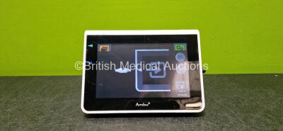 Ambu aView Ref 405002000 Monitor V2.02 (Powers Up with Stock Power Supply - Stock Power Supply Not Included) *SN AM19700667*