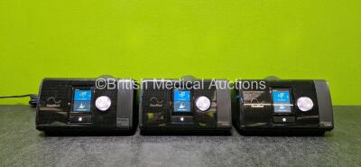 3 x ResMed Airsense 10 Autoset CPAPs *Mfd 1 x 2022 & 1 x 2023* with 1 x Power Supply (All Power Up) *SN 23233945502 / 23183556193 / 23222520169*