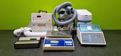 Mixed Lot Including 1 x Smiths Medical Level 1 Equator Convective Warming Unit with Hose (No Power), 1 x Nilfish Advance Hover, 3 x Philips Respironics InnoSpire Deluxe Nebulisers, 1 x Dante Dynamics DANFLOW 1000, 1 x Linea TAC - 400M Unit and 1 x Genware