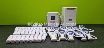 Mixed Lot Including 11 x Welch Allyn Suretemp Plus Thermometers, 23 x Welch Allyn Braun Ear Thermometers, 1 x Nellcor N-65 Pulse Oximeter, 1 x Nellcor NPB-40 Pulse Oximeter, 1 x Smiths Medical Hotline Level 1 Fluid Warmer Unit and 1 x Tripp Lite Power Sup