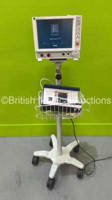 Edwards Lifesciences Vigilance II Patient Monitor on Stand (Powers Up) *VG014784*