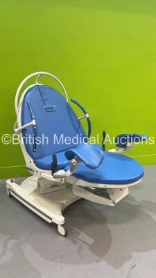 BorCAD PPA-AB36 Electric Birthing Beds with Stirrups, Cushions and Controller (Powers Up) *S/N 2619