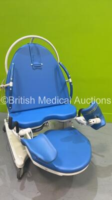 BorCAD PPA-AB36 Electric Birthing Beds with Stirrups, Cushions and Controller (Powers Up) *S/N 2616* - 3