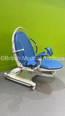 BorCAD PPA-AB36 Electric Birthing Beds with Stirrups, Cushions and Controller (Powers Up) *S/N 2621* - 3