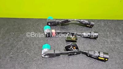 3 x Philips M4740A Internal Paddle Adapter Cables - 2