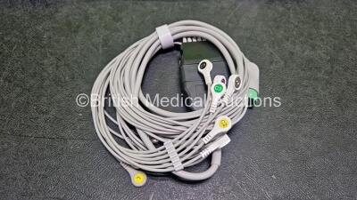 8 x Medke Ref G12107S 10 Lead ECG Lead for Physio Control Lifepak 12 *Mfd - 2021* (Like New in Packaging) - 4