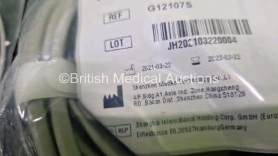 8 x Medke Ref G12107S 10 Lead ECG Lead for Physio Control Lifepak 12 *Mfd - 2021* (Like New in Packaging) - 5