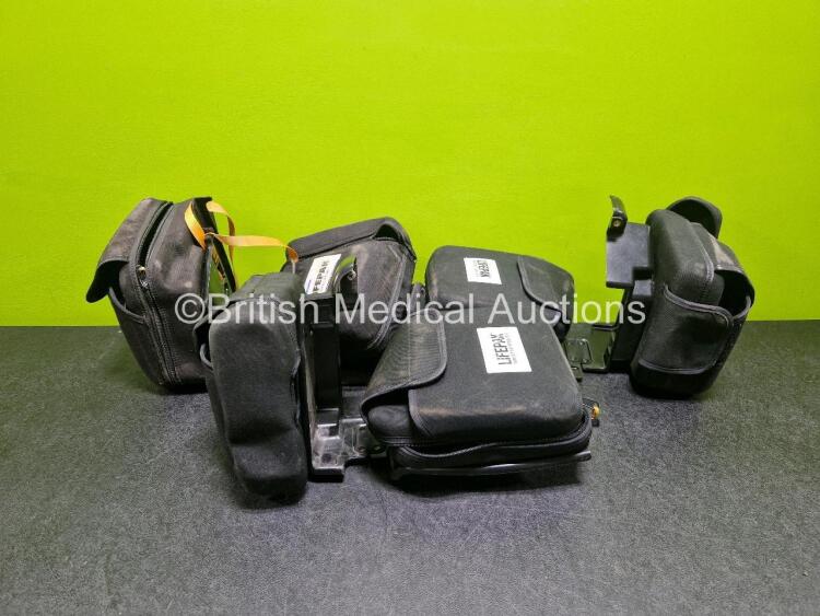 3 x Lifepak 12 Defibrillator Cases