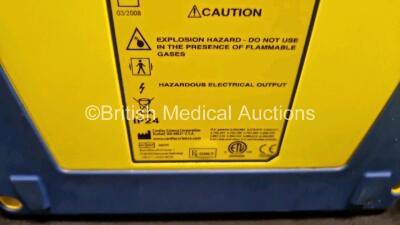 4 x Cardiac Science Powerheart AED G3 Automated External Defibrillator (All Untested Due to No Battery) in Case 3 x LiSO2 Batteries - 5