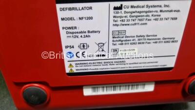 CU Medical Systems IPAD AED Defibrillator (Untested Due to No Battery) - 4