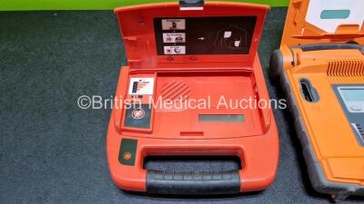 Job Lot Including 1 x Cardiac Science AED Defibrillator (Powers Up) with 1 x LiSO2 Battery and 1 x Cardiac Science Survivalink AED Defibrillator (No Power) with 1 x LiSO2 Battery - 3