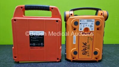 Job Lot Including 1 x Cardiac Science AED Defibrillator (Powers Up) with 1 x LiSO2 Battery and 1 x Cardiac Science Survivalink AED Defibrillator (No Power) with 1 x LiSO2 Battery - 5