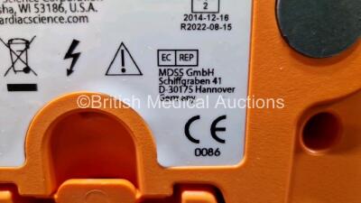 Job Lot Including 1 x Cardiac Science AED Defibrillator (Powers Up) with 1 x LiSO2 Battery and 1 x Cardiac Science Survivalink AED Defibrillator (No Power) with 1 x LiSO2 Battery - 7