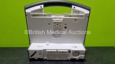 GS Corpuls3 Slim Defibrillator Ref : 04301 (Powers Up) with Corpuls Patient Box Ref : 04200 (Powers Up) with Pacer, Oximetry, ECG-D, ECG-M, CO2, CPR, NIBP and Printer Options, 4 and 6 Lead ECG Leads, CPR Sensor, Hose with Cuff, 3 x Li-ion Batteries and Co - 13