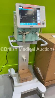 2 x Aeonmed VG70 Ventilators Running Hours - Less Than 1 Hour with Stands and Accessories in Original Packaging *See Photos* (In Excellent Condition - Like New) *Stock Photo Used* (P) - 7