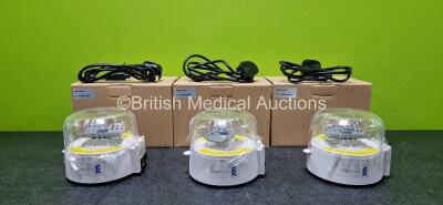 3 x OptiGene Genie Mini Centrifuge Units Model: Mini-6KO *All Mfd 2020* in Boxes (Like New - Unused) *Stock Photo Used*