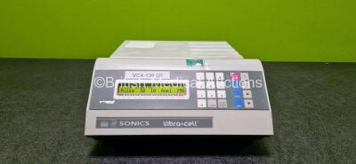 Sonics Vibracell Ultrasonic Processor Model VCX130 (Powers Up)