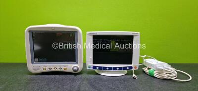 Job Lot Including 1 x Somanetics Invos Oximeter Cerebral / Somatic Model 5100C Monitor (Powers Up and Loose Casing) with Accessory and 1 x GE Dash 4000 Patient Monitor Including ECG, NBP, SpO2, BP1/3, BP2/4, Temp/CO and CO2 Options (Powers Up) *SN 14-G114