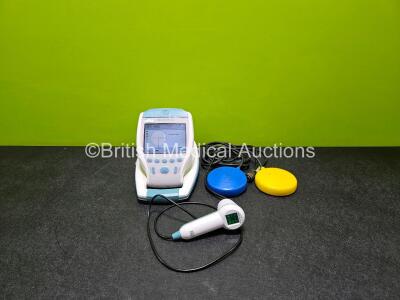 Mixed Lot Including Verathon BladderScan BVI 9400 Bladder Scanner (Powers Up) with Transducer and 1 x Anetic Aid Electrosurgical Footswitch *SN B4009657*