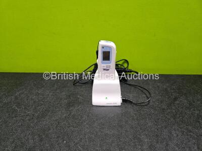 Drager JM-103 Jaundice Meter Ref MU19526 (Powers Up) with JM-A30 Charger Unit and Power Supply *SN 3205539*