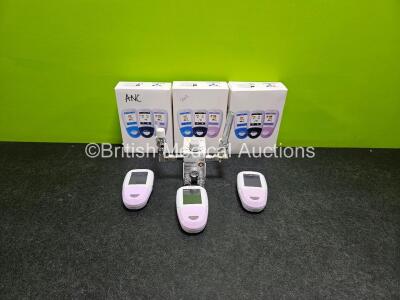 Mixed Lot Including 1 x Inspiration Low Flow Air Oxygen Blender and 3 x Bedfont Pico Baby Smokerlyzers in Box *Mfd - 2020 / 2019 / 2018*