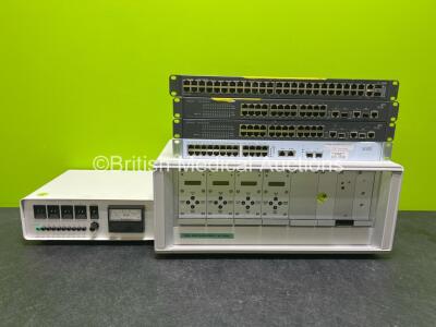 Mixed Lot Including 2 x Unnamed Units, 3 x 3COM Switch 4210 52-Port, 1 x 3COM SuperStack 3 Switch 4200 28-Port (All Untested) *9J9FAEN3113A8 / 9J8FADN3F1335 / 9J8FAIN78E525*