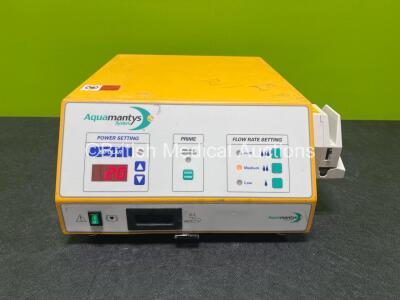 Salient Aquamantys System Electrosurgical / Diathermy Unit Model 40-403-1R (Powers Up) *TL200-2134*