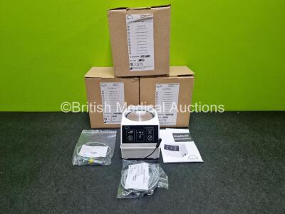 3 x Lowenstein Prisma Vent Aqua Humidifier with Accessories and User Manual in Box (Like New in Box) *Stock Photo*