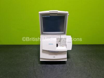 Siemens RAPIDPoint 500 Blood Gas System Ref 05293926 *Mfd-2018* (Powers Up) *HDD Removed*