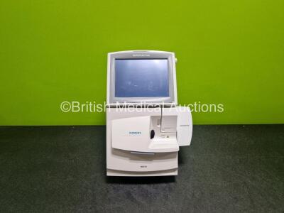 Siemens RAPIDPoint 500 Blood Gas System Ref 05293926 *Mfd-2018* (Powers Up, Screen Clip Broken) *HDD Removed*