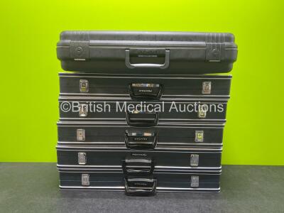 Job Lot Including 5 x Pentax Endoscope Cases, 1 x Olympus Endoscope Case