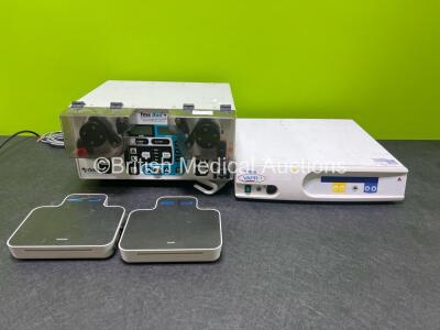 Mixed Lot Including 2 x NDS ZeroWire Transmitters, 1 x Mitek VAPR3 Electrosurgical Unit, 1 x FMS Duo+ Fluid Management System Ref 284580 (Untested) *SN 14-235871 / 15-248092 / 0622995 / 0852F4688*