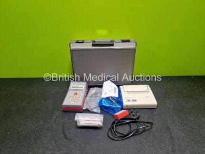 Mixed Lot Including 1 x Medical Plastics Arrhythmia Trainer with Accessories In Case and 1 x DPU-414 Thermal Printer