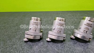 5 x Welch Allyn Fiber-Optic Light Heads 36019 - 3