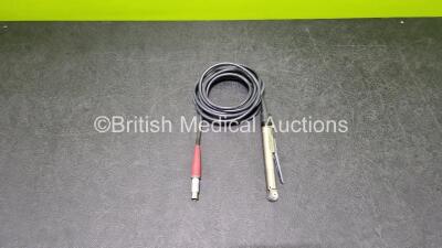 ConMed Hall Micropower 6020-022 Sagittal Saw Handpiece with 1 x ConMed Ref MC5057 *SN LAA00294* - 2