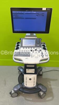 GE Logiq S8 XDclear Flat Screen Ultrasound Scanner Ref 5669845 *S/N 501435SU2* **Mfd 2016-12** Software Version R3 Software Revision 2.1 with Sony UPD898MD (Powers Up) ***IR058***