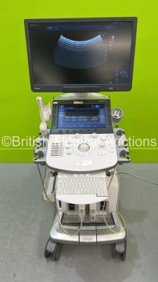 Canon Aplio i600 TUS-AI600 Flat Screen Ultrasound Scanner *S/N AKD1952136* **Mfd 05/2019** Software Version V4.0 with 2 x Transducers / Probes (PVT-781VTE *Mfd 12/2018* / PVT-574BT *Mfd 12/2018*) and Sony UP-D898MD Digital Graphic Printer (Powers Up - Mar