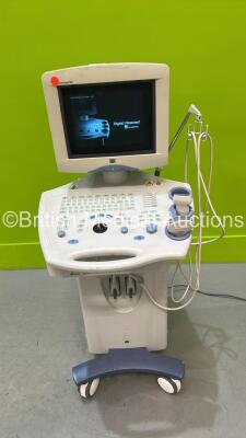 Dynamic Imaging Concept M8 Ultrasound Scanner *S/N AL66CA1671* **Mfd 09/2006** with 2 x Transducers / Probes (75L38EA *Mfd 10/2006* and 35C50EA *Mfd 09/2006*) (Powers Up - HDD REMOVED)