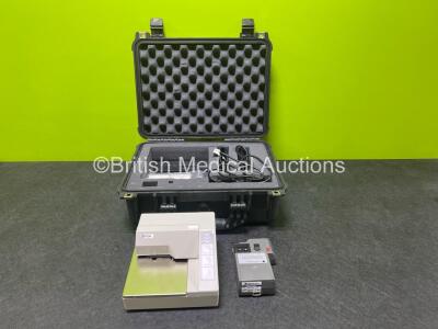 Davtech Alco-Sensor IV Unit with Epson M66SA Printer with 3 x Power Supply and 4 x Paper Rolls in Case